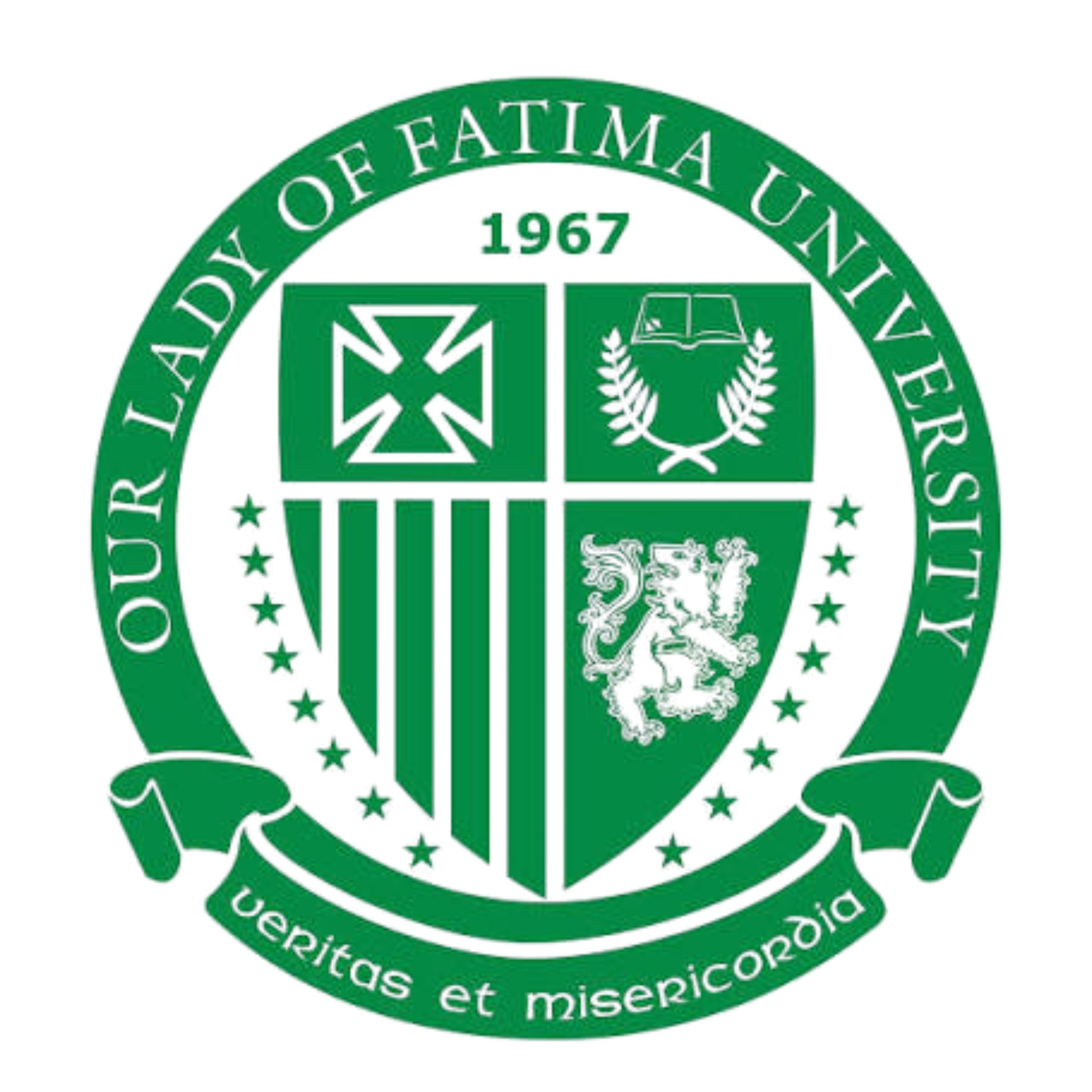 Our Lady of Fatima University – Laguna Campus logo
